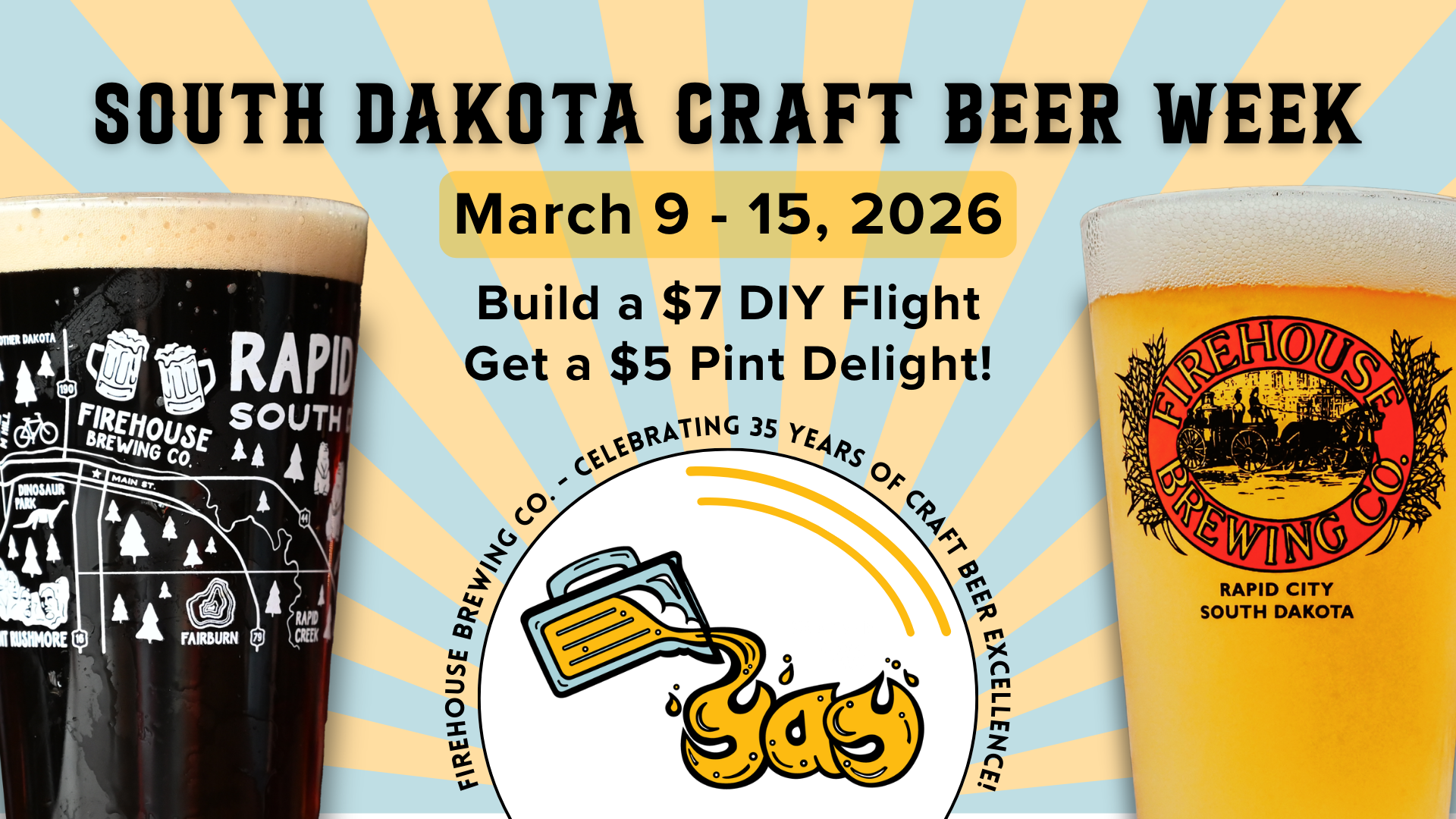 South Dakota Craft Beer Week at Firehouse Brewing Company