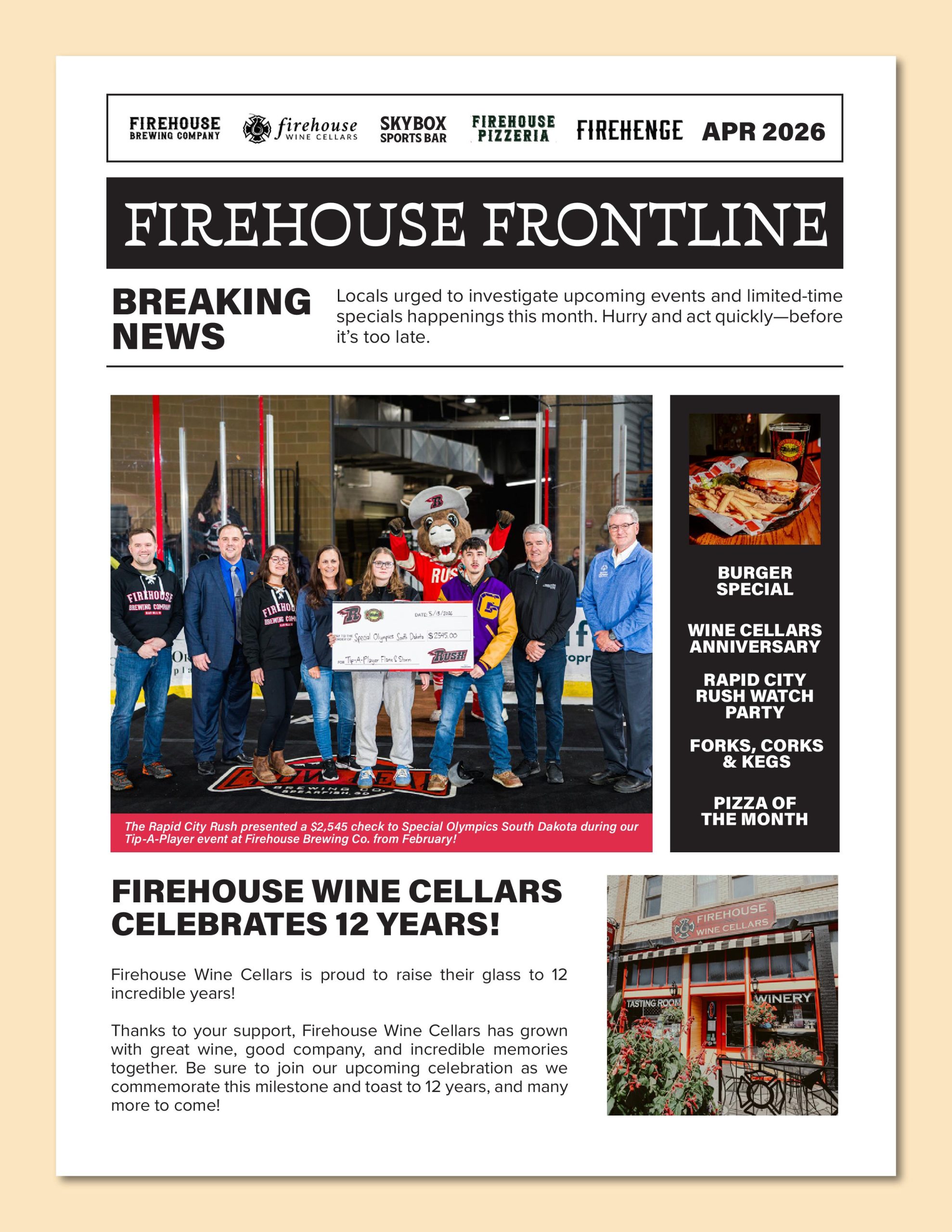 Firehouse Frontline April 2026