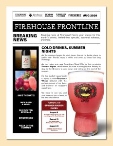 August 2026 Firehouse Frontline Cover